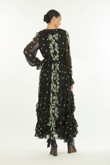 Brighton Dress | Black Floral Alley