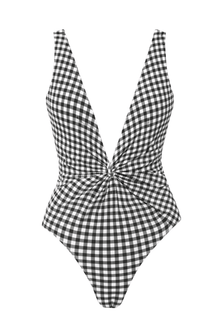 The Olivia One Piece | Tuxedo Plaid