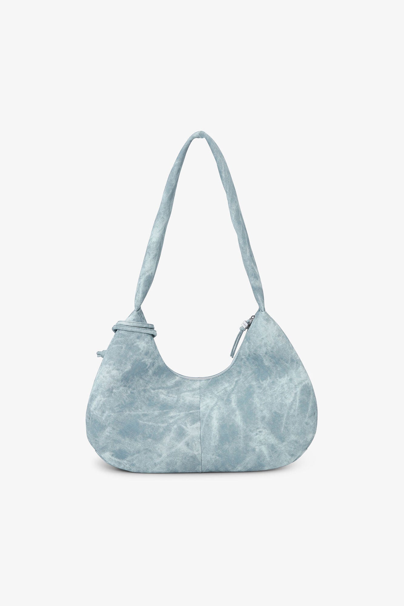 Bleached Medium Hobo Bag | Celestial Blue