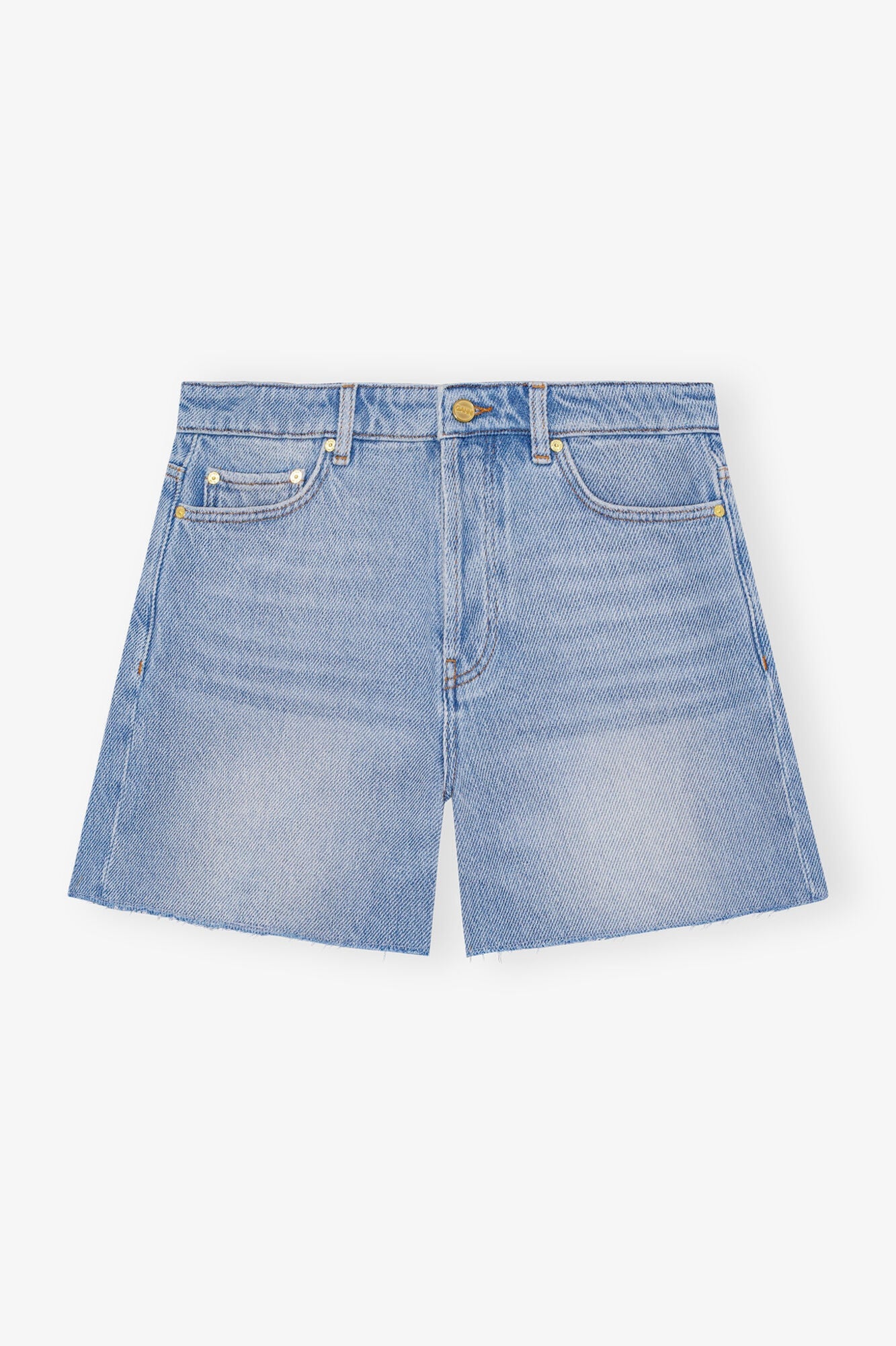 Blue Heavy Denim Shorts | Tint Wash