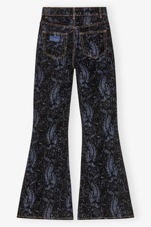 Blue Snake Goddi Jeans | Indigo