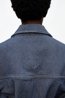 Blue Twill Denim Jacket | Rinse