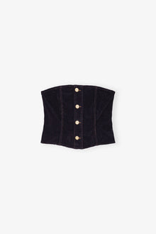 Blue Washed Corduroy Top | Sky Captain