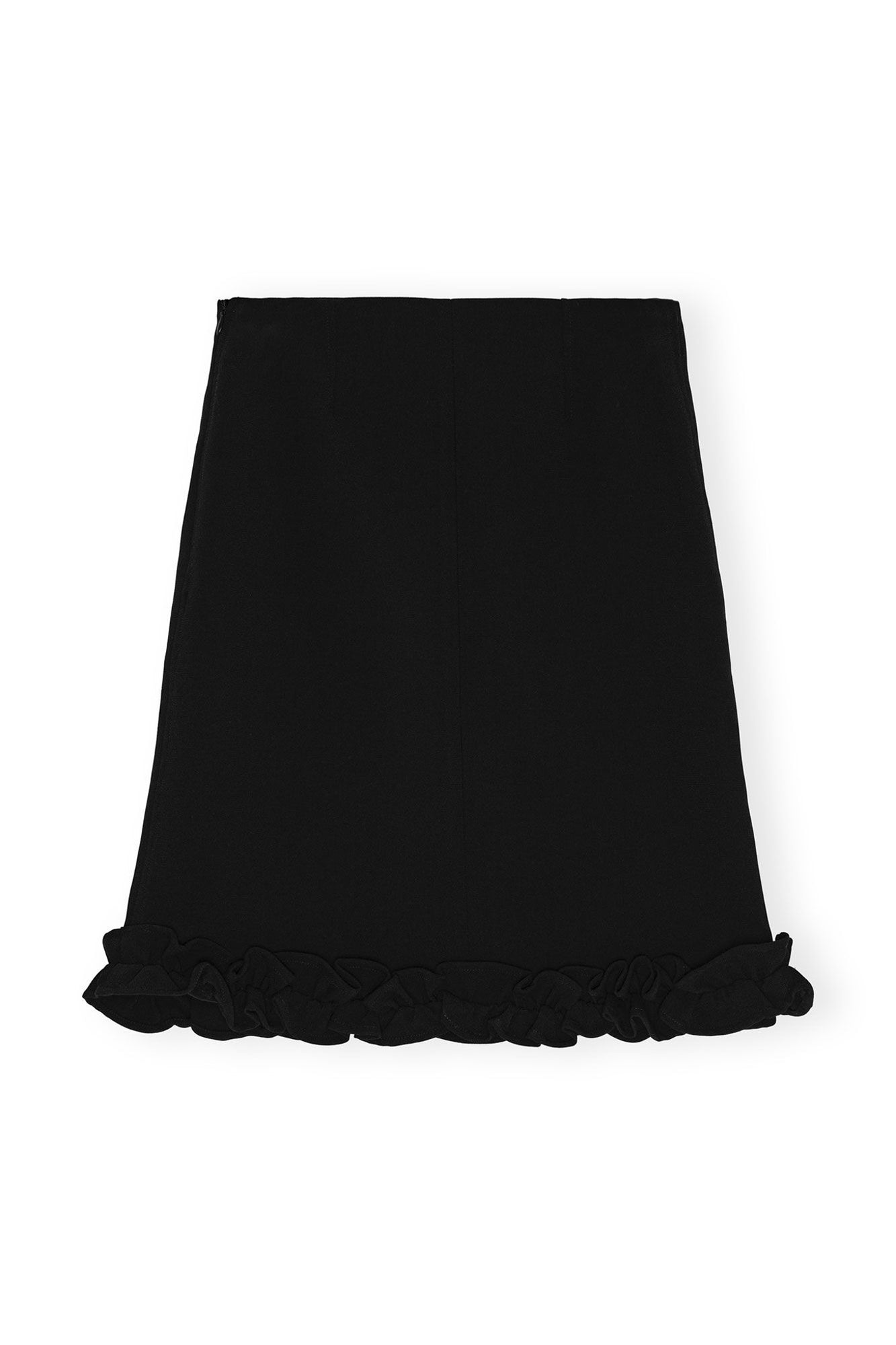 Bonded Crepe Skirt | Black (V1)
