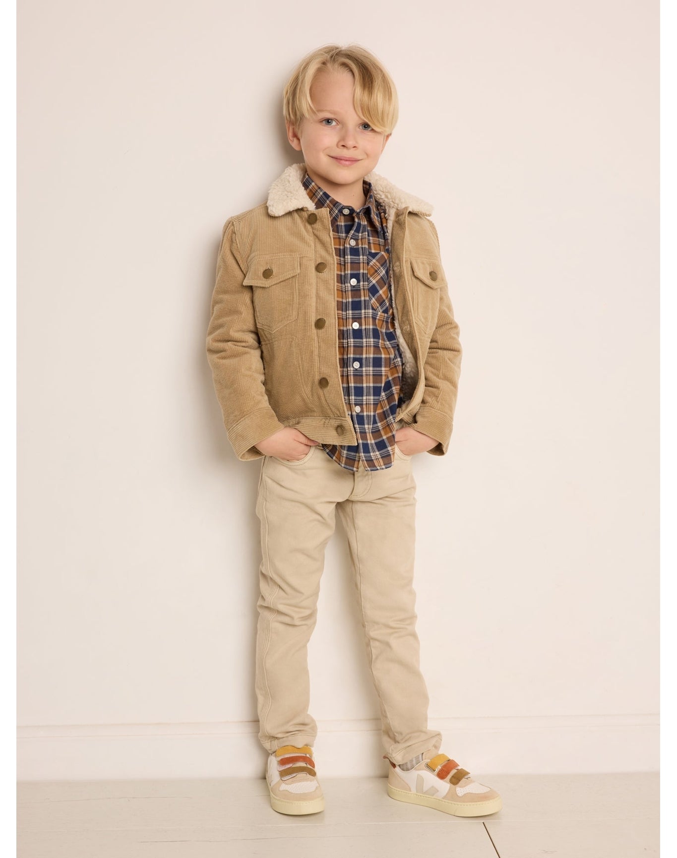 Boys | Dewey Pants | 4Y-8Y | Stone