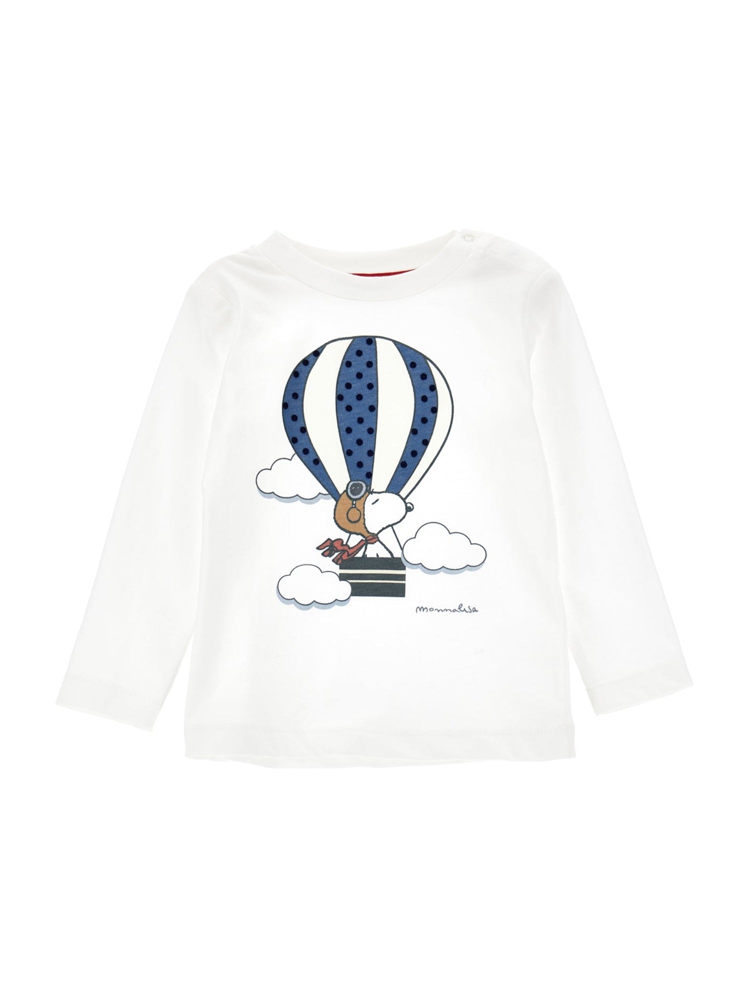 Boys | Snoopy Crewneck T-Shirt | Cream