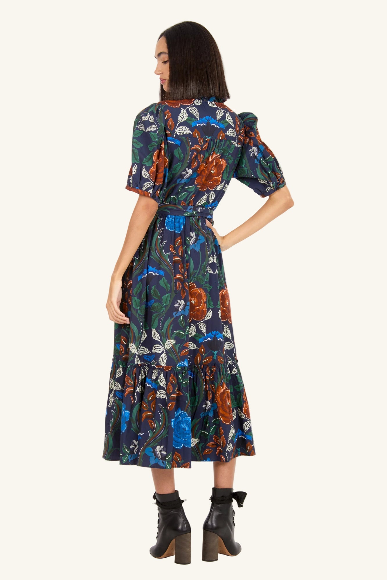 Britt Dress | Mixed Foliage