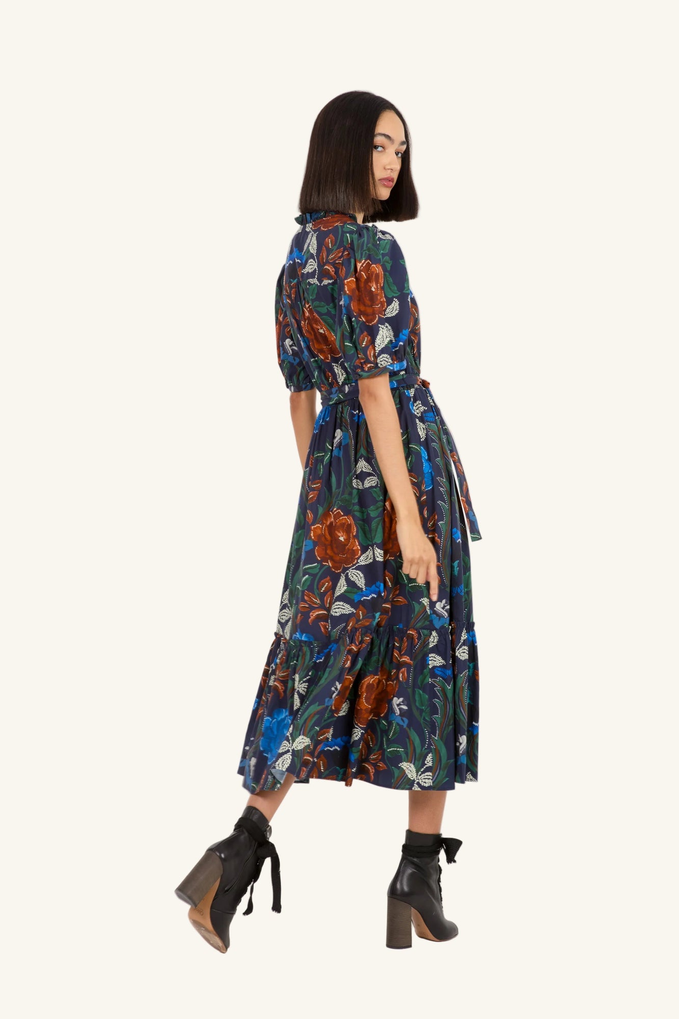 Britt Dress | Mixed Foliage
