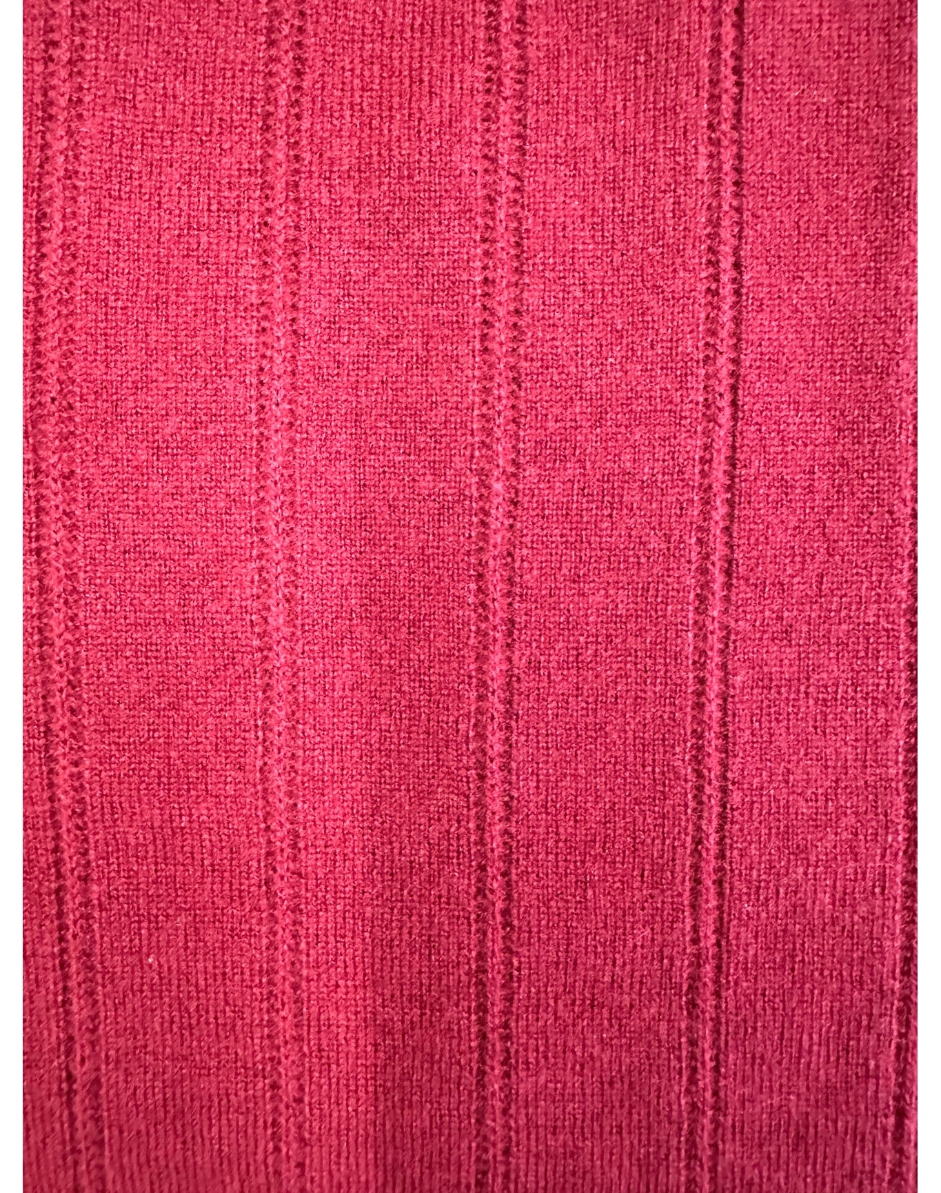 Bruno Magli | Women |Cashmere Blend L/S Wide Rib Mock Nk Sweater | Bordeaux