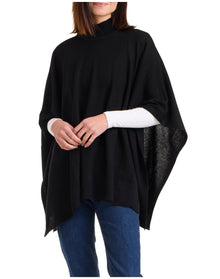 Bruno Magli | Women | Cashmere Poncho | Black
