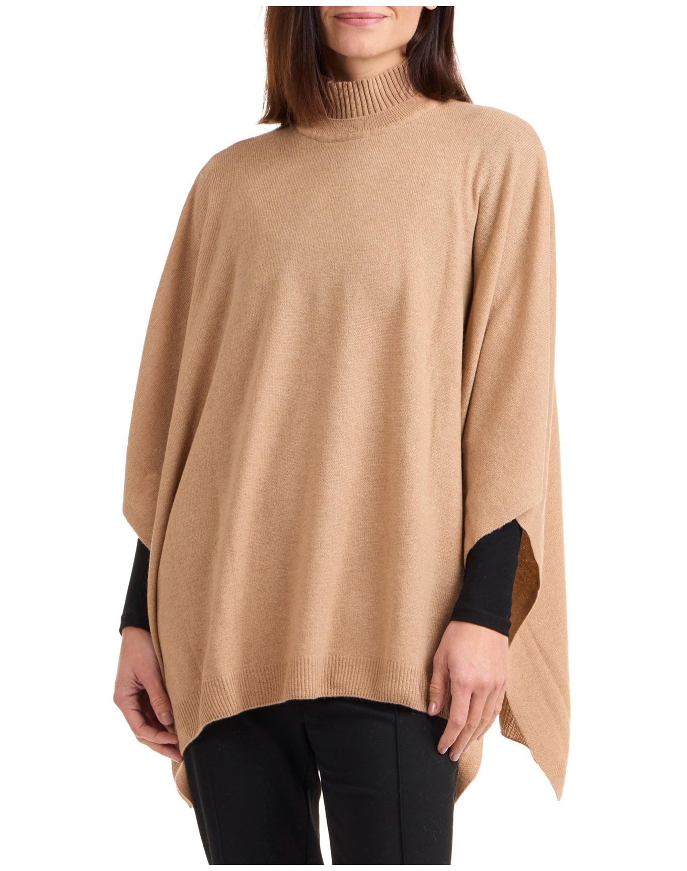 Bruno Magli | Women | Cashmere Poncho | Camel V2