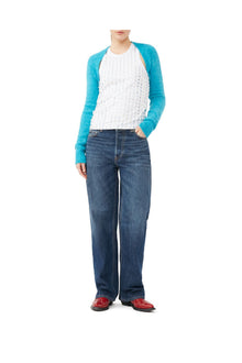 Brushed Alpaca Bolero | Blue Curacao