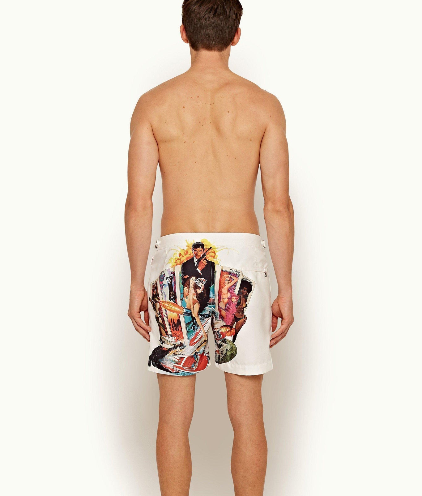 Bulldog 007 Live And Let Die Mid-Length Swim Shorts | Live And Let Die Ii
