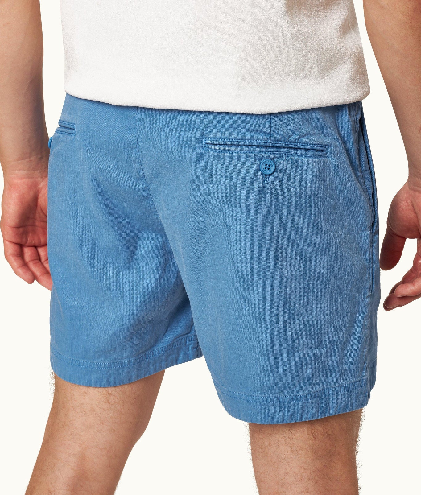 Bulldog Cotton Mid-Length Garment-Dye Shorts | Tidal