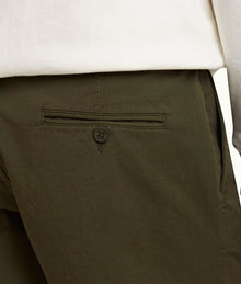 Bulldog Cotton Twill Mid-Length Shorts | Palm