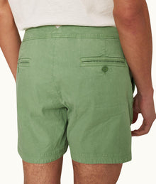 Bulldog Garment Dye Mid-Length Garment Dye Shorts Woven | Fresh Lawn