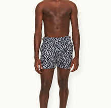 Bulldog Jacquard Star Jacquard Mid-Length Swim Shorts | Night Iris
