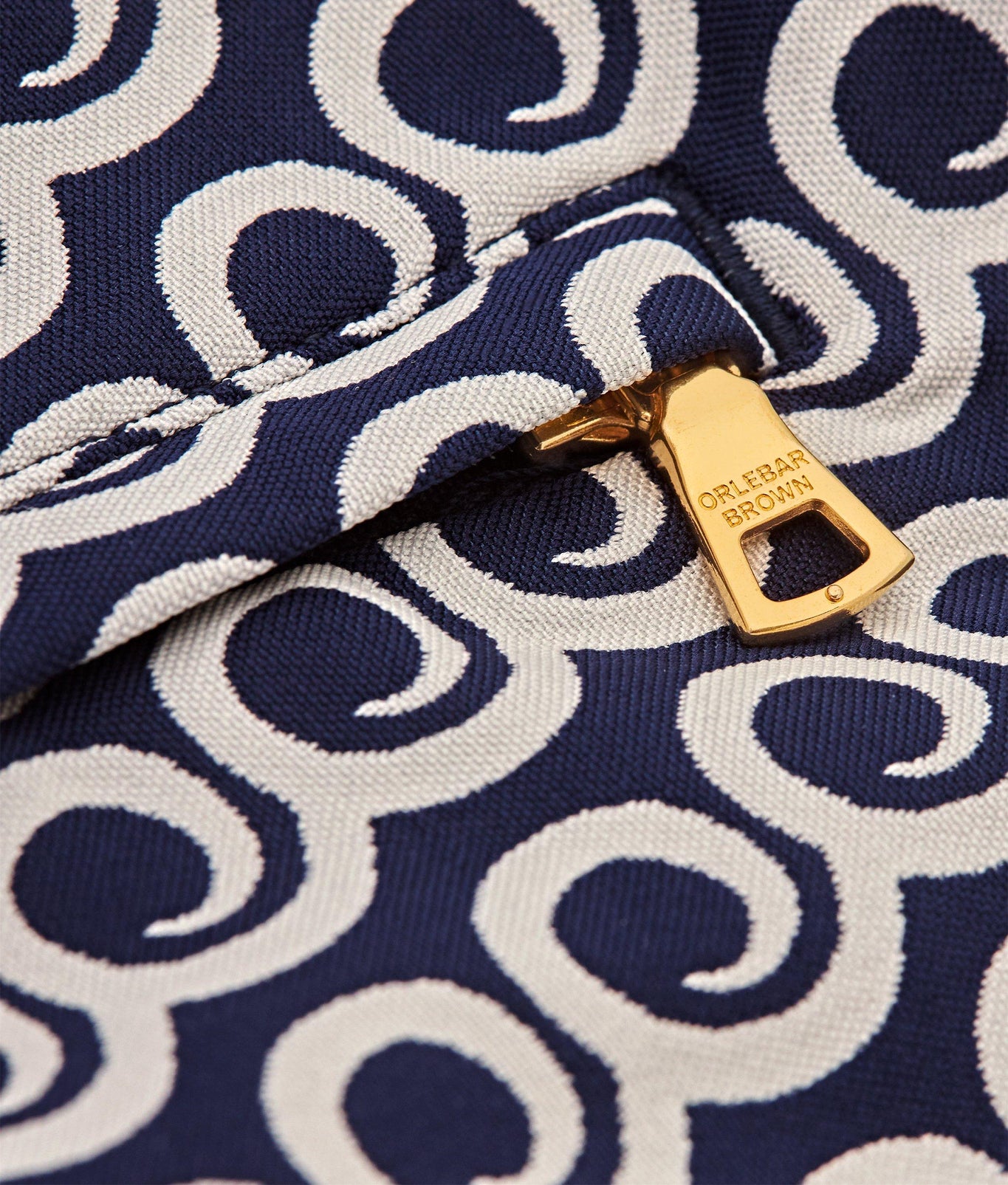 Bulldog Lacuna Jacquard Mid-Length Swim Shorts | Midnight Navy