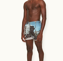 Bulldog Photographic Print Mid-Length Swim Shorts | Beverly Hills