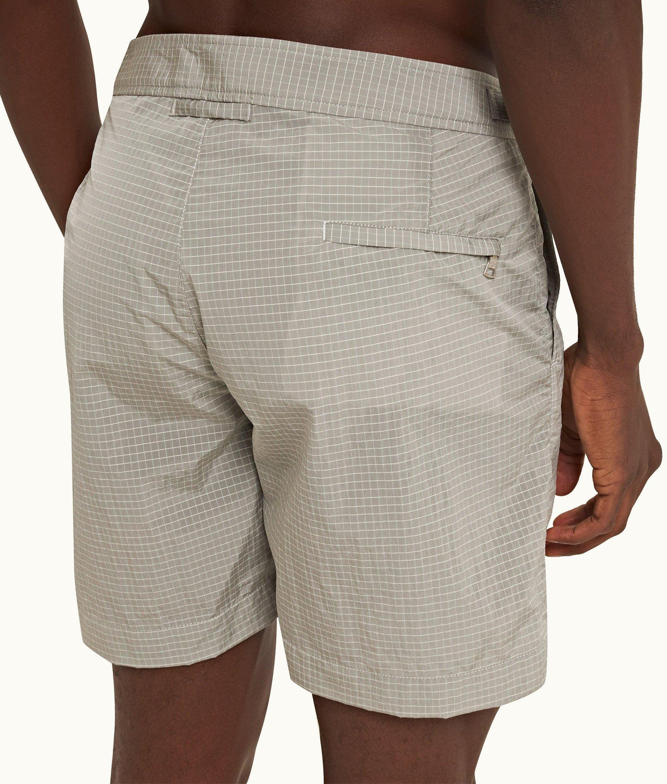 Bulldog Ripstop Ripstop Mid-Length Swim Shorts | Seal Grey