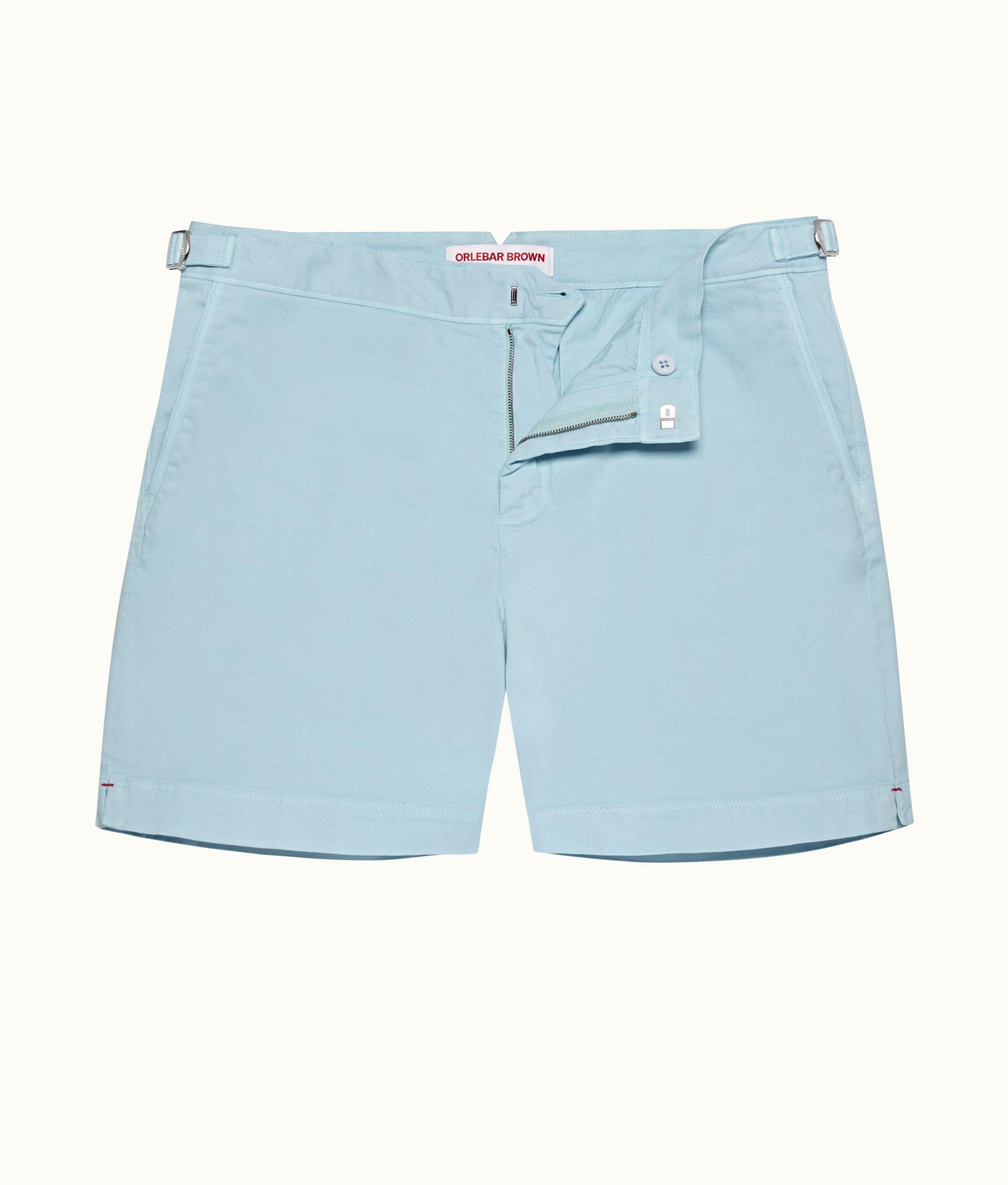 Bulldog Stretch-Cotton Mid-Length Stretch-Cotton Shorts | Island Sky
