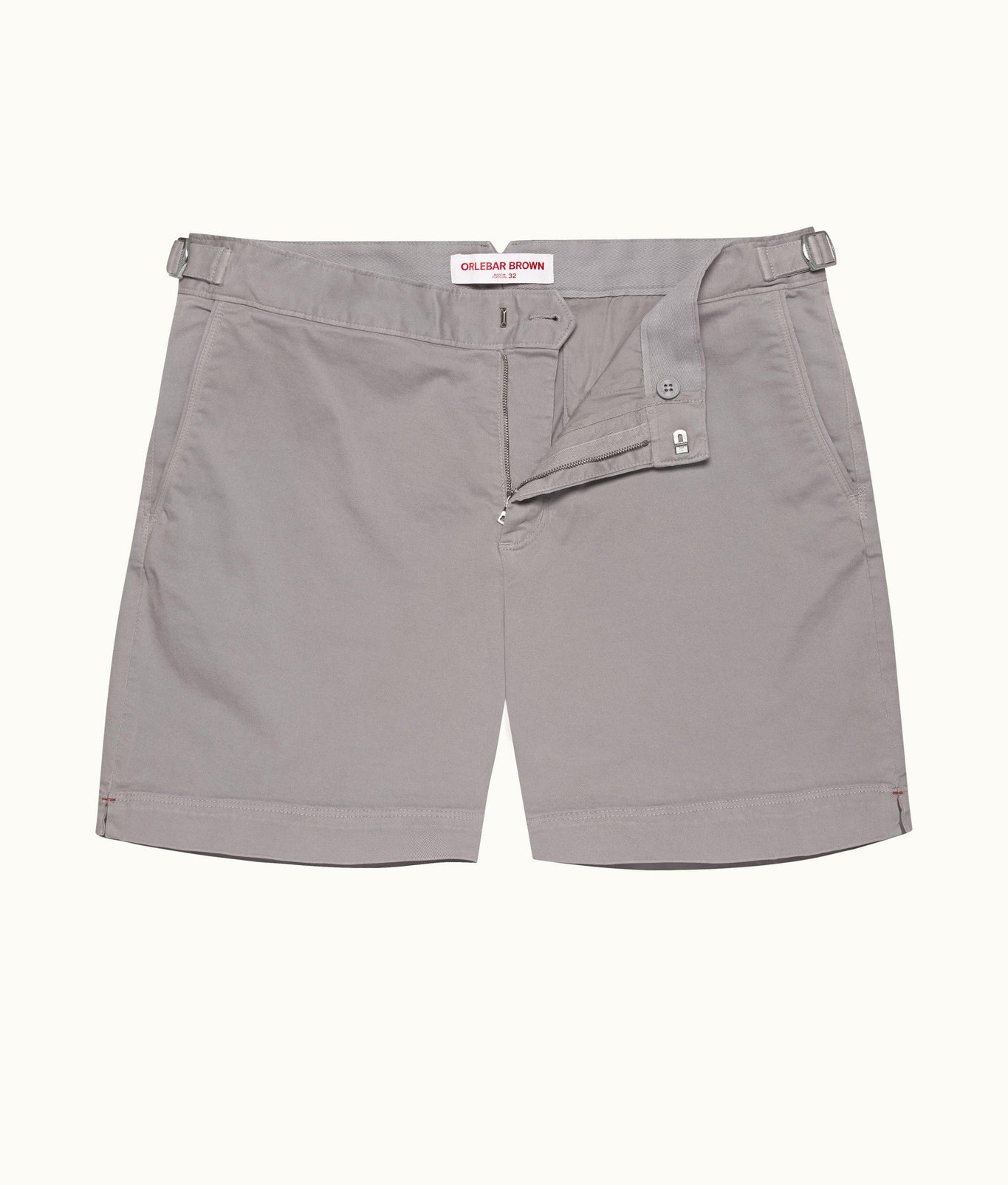 Bulldog Stretch-Cotton Mid-Length Stretch-Cotton Shorts | Powdered Slate