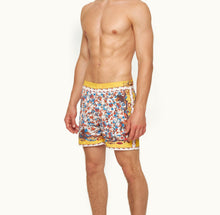 Bulldog Utopia Mid-Length Swim Shorts | Summer Sunset