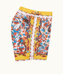 Bulldog Utopia Mid-Length Swim Shorts | Summer Sunset