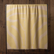 Zebra Throw | French Yellow/Beige