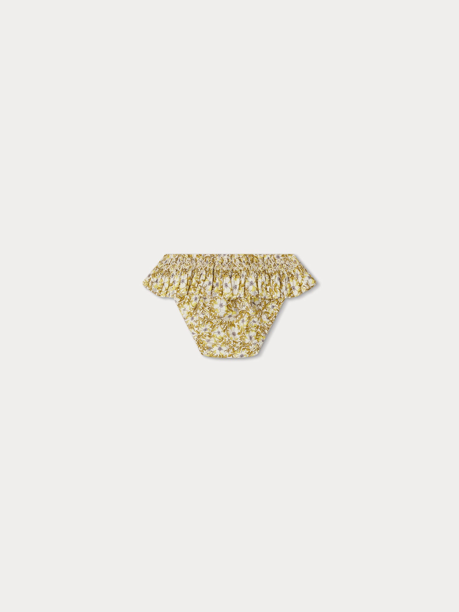 Girl | Palmier Smocked Bikini | Linden Flowers