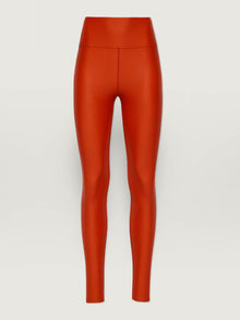 High Rise 7/8 Legging in Takara Shine | Artisanal Red