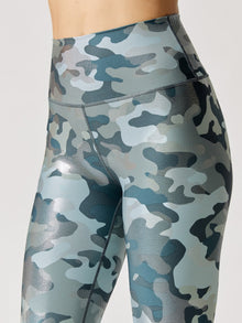 Carbon38 | Metallic Camo 7/8 Legging | Metallic Camo