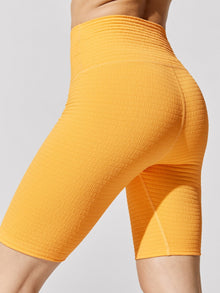 Jacquard Biker Short | Pale Apricot