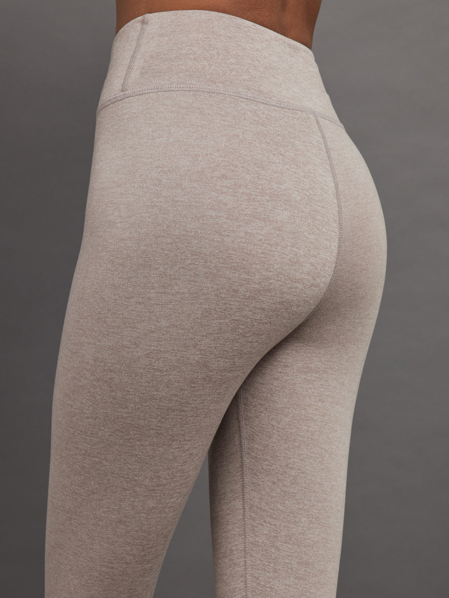 Wrap Legging in Heather Melt | Heather Oatmeal