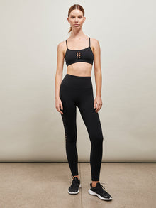 Crochet Melt Bra | Black