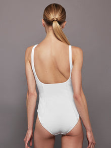 Carbon38 | One Piece Swimsuit | White