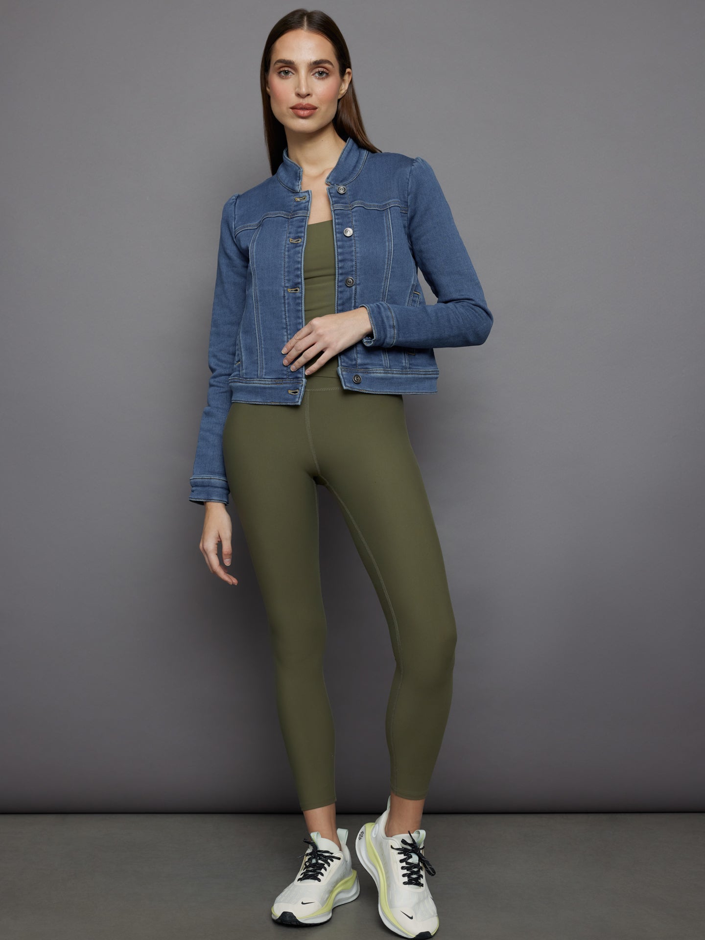 Tailored Denim Jacket | Medium Wash