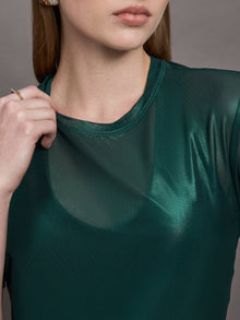 Carbon38 | Liquid Mesh Tee Shirt | Ponderosa Pine