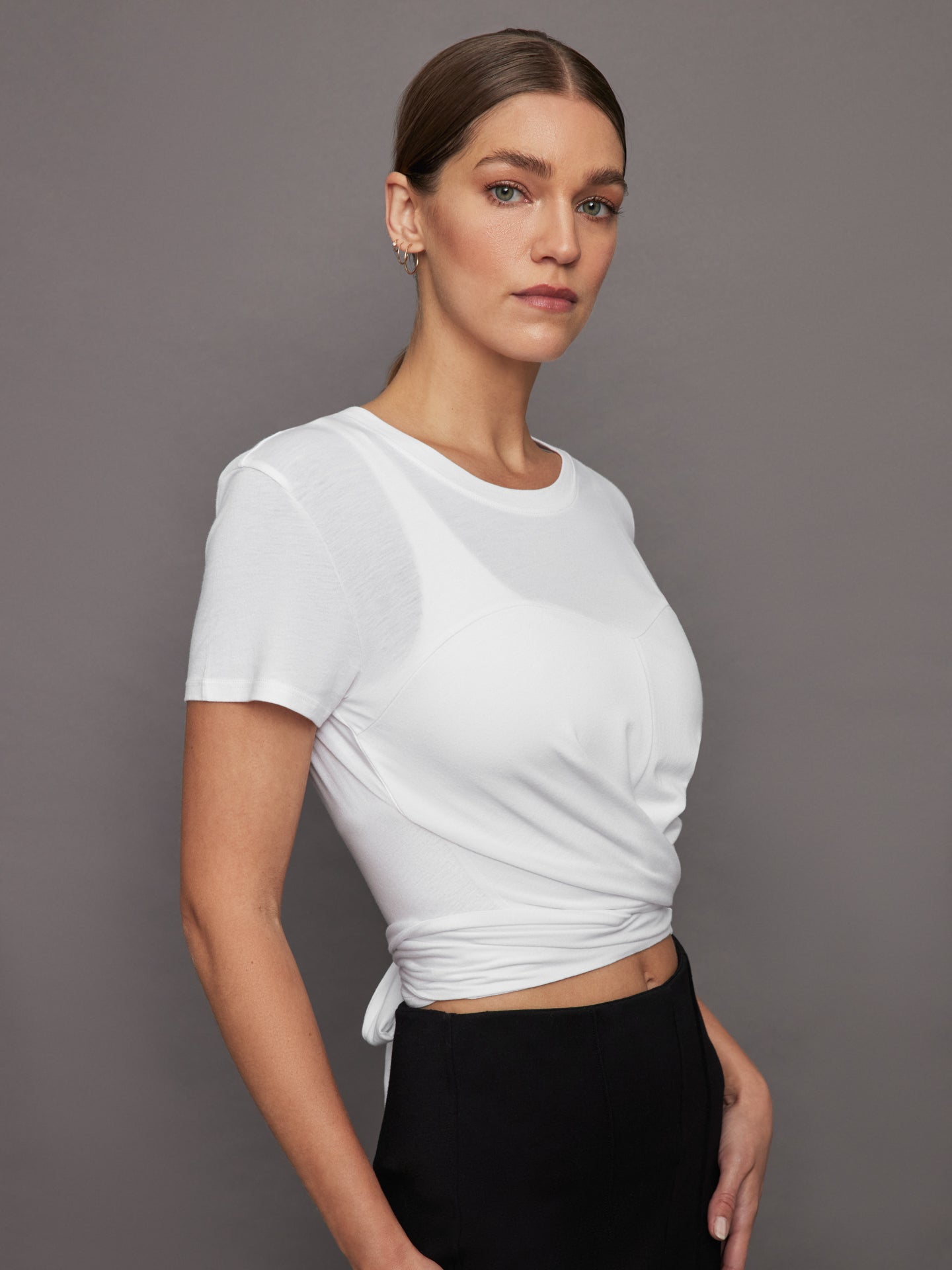 Cap Sleeve Top | White