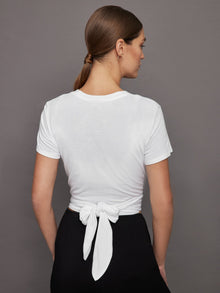 Cap Sleeve Top | White