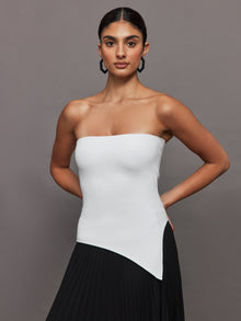 Asymmetrical Sweater Top | Ivory