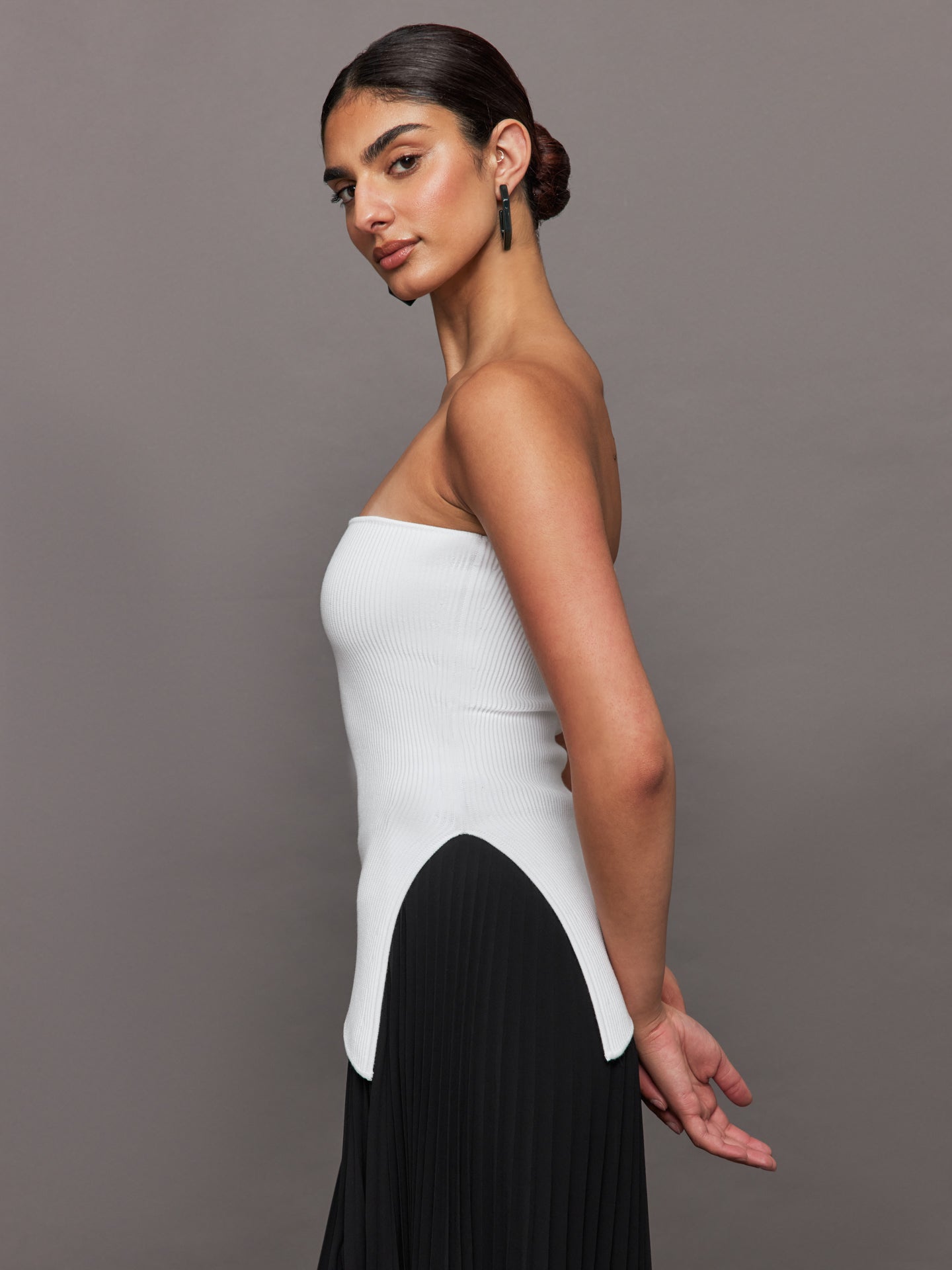 Asymmetrical Sweater Top | Ivory
