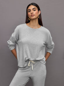 Pullover Sweatshirt | Heather Grey