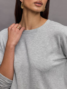 Pullover Sweatshirt | Heather Grey