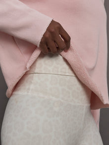Crew Neck Sweatshirt in French Terry | Lotus