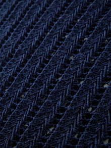 Carbon38 | Open Knit Sweater | Navy