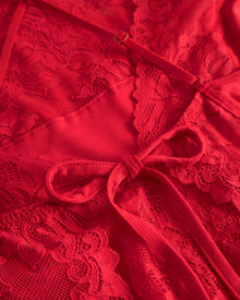 Red Teddy - Carmela Modal Romper