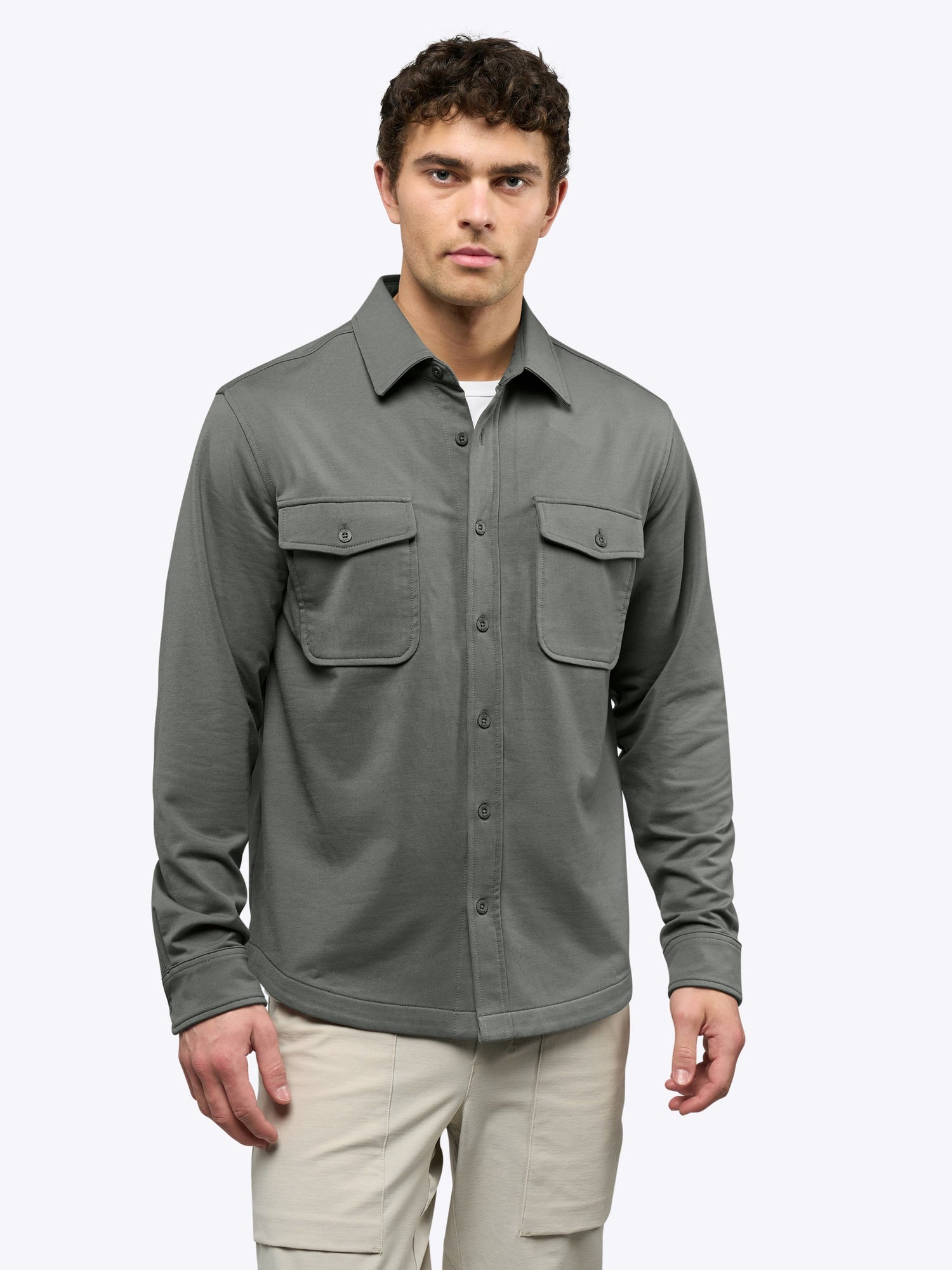 Mens | Hyperloop Overshirt | Signature-Fit | Castor Grey