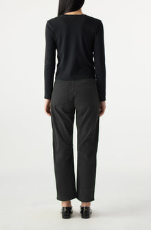 AMO Denim | Cate in Washed Black