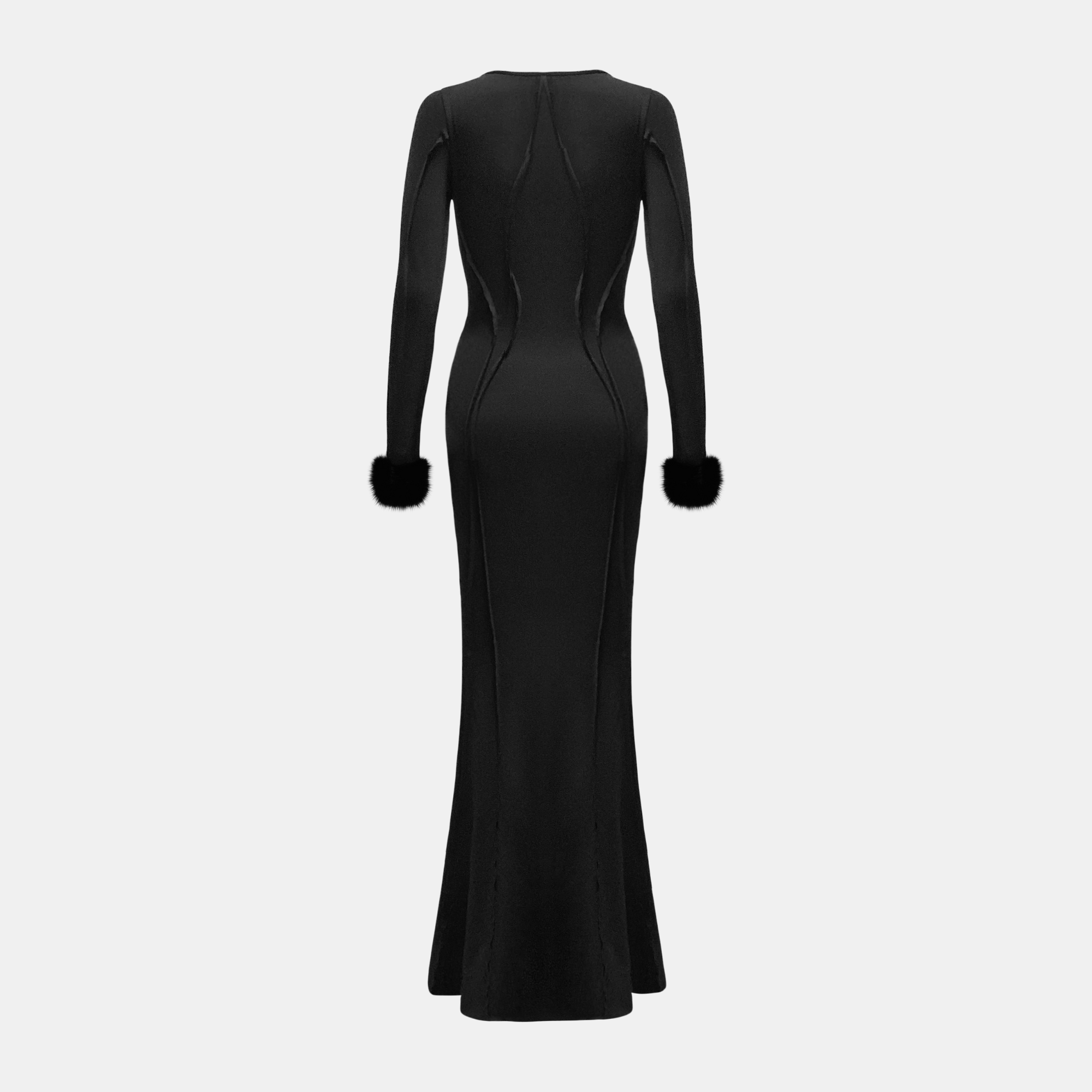 OW Collection Ciara Maxi Dress | Black